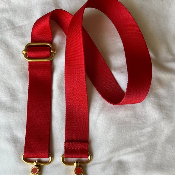 Marc Jacobs Red Signature Quilted Laptop Bag - Picture 7 of 10